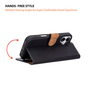 Sphirex Magische Case voor iPhone 17 met Afneembare Portemonneehoes