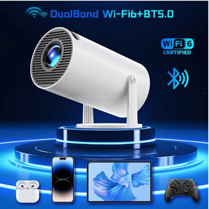 ProjectPro - WiFi Bluetooth 4K HD Miniprojector