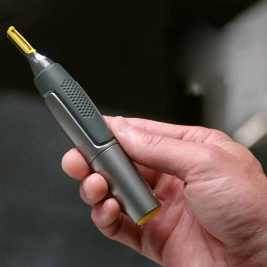 SharpTrim precisietrimmer in de hand