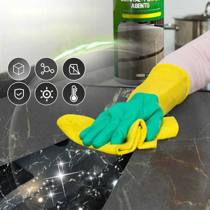 NanoShine steencoating - direct hoogglanzend oppervlak voor marmer, graniet en meer