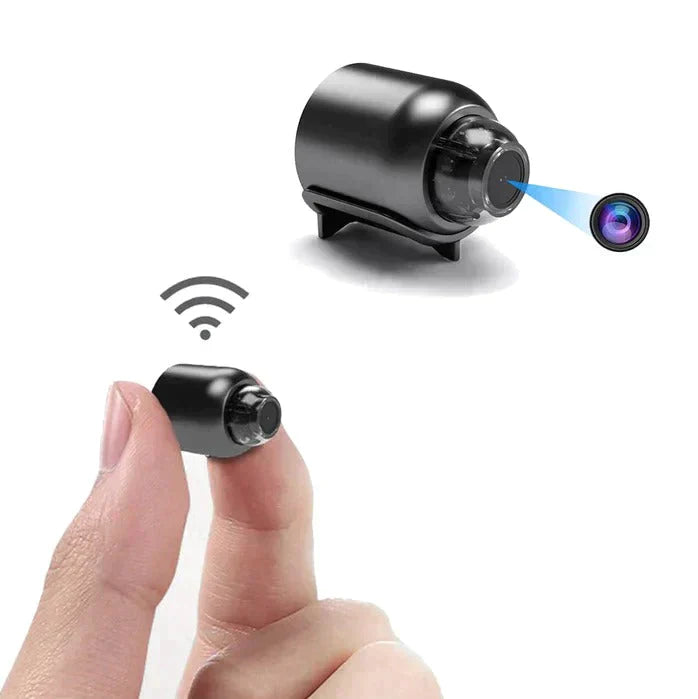 Compacte WiFi Beveiligingscamera met Nachtzicht – Draadloze Beveiliging voor Jouw Huis