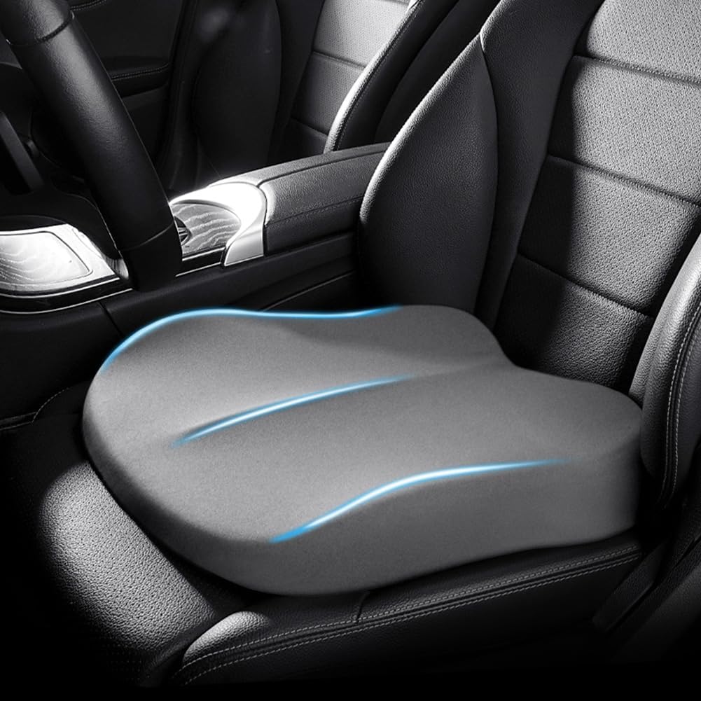 ZitComfort Ergonomisch Zitverhoger Kussen voor Auto & Kantoor – Betere Zithoogte en Houding
