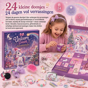 UniPop Eenhoorn Adventskalender voor Kinderen