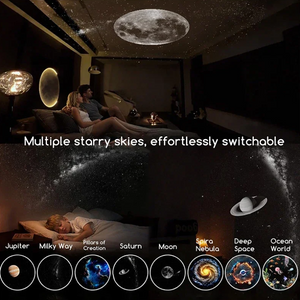 Lumispace LED Galaxy Lamp - Dimbaar & Magisch in de Slaapkamer