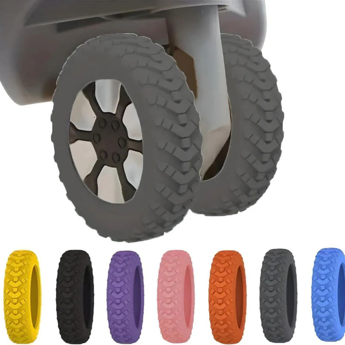 Bagagewiel Beschermers | 8-stuks.