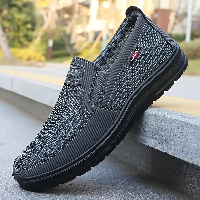 BreezStep – Ademend & Lichtgewicht Heren Schoeisel – Comfortabele Slip-On Schoenen voor Dagelijks Gebruik