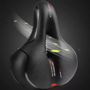 RideWell Pro – Comfortabel Ergonomisch Fietszadel met Schokabsorptie voor Onbezorgd Fietsplezier