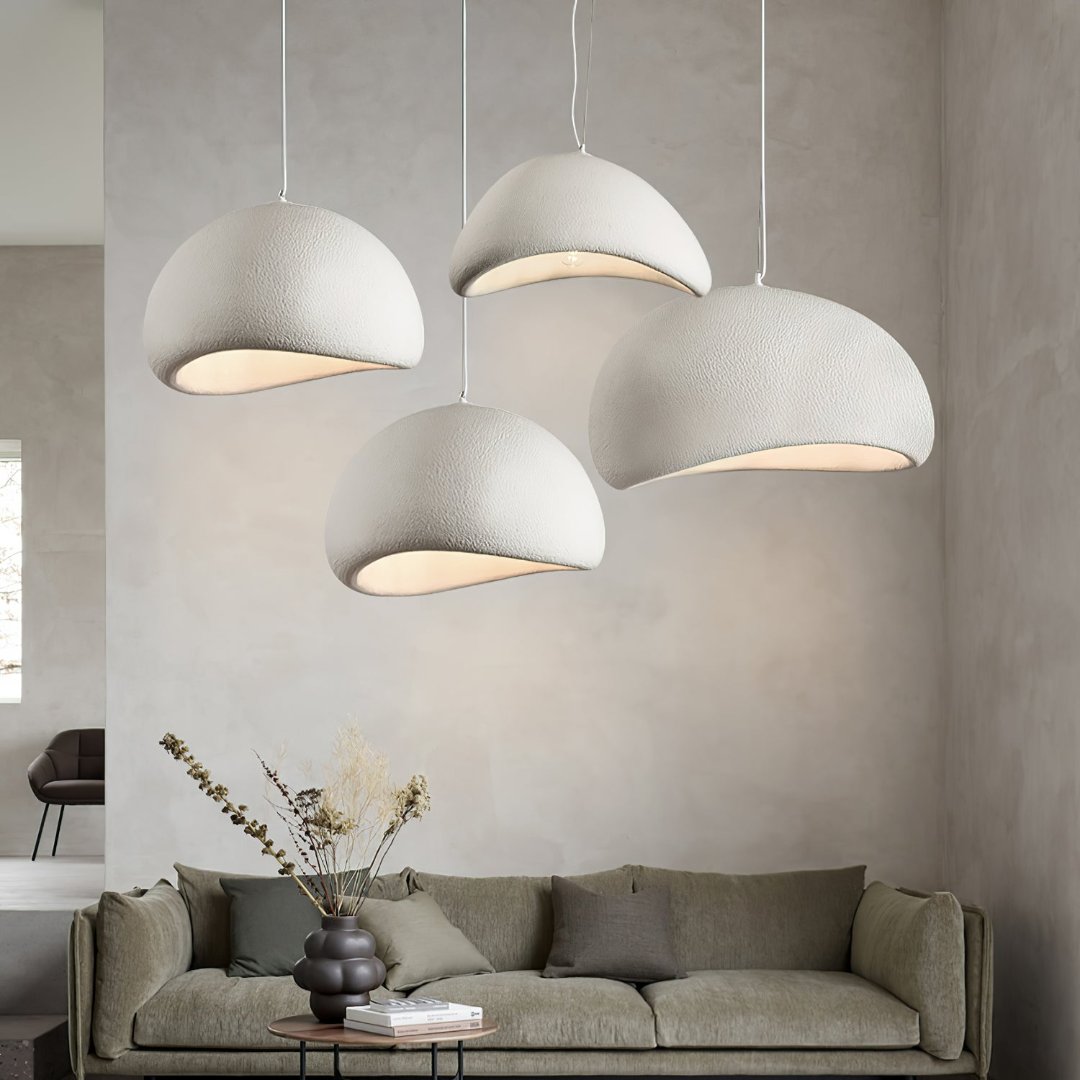 Hanglamp - Minimalistisch Design - Dimbaar - Metaal/Glas - Antraciet/Wit