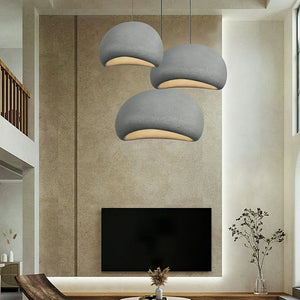 Hanglamp - Minimalistisch Design - Dimbaar - Metaal/Glas - Antraciet/Wit