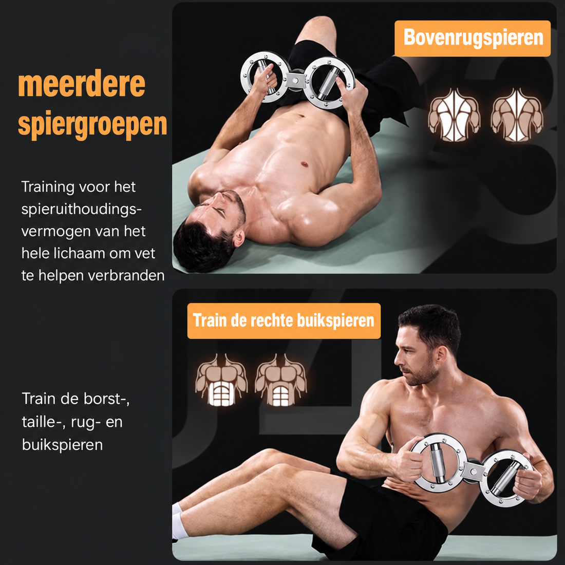 Ironarm Roestvrijstalen Armtrainer voor Snelheid en Kracht – niet-elektrisch fitness- en trainingsapparaat