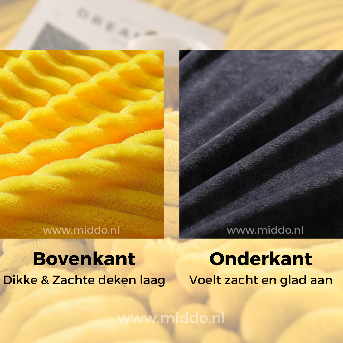 Duvelux Dekbedovertrekset, luxe dik en warm materiaal, dubbelzijdige fleece