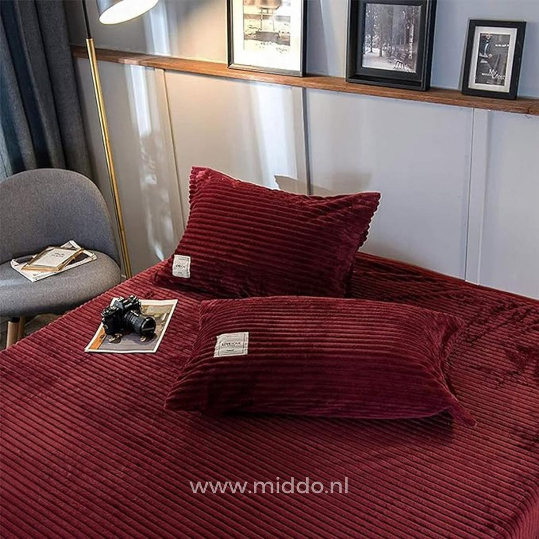 Duvelux Dekbedovertrekset, luxe dik en warm materiaal, dubbelzijdige fleece
