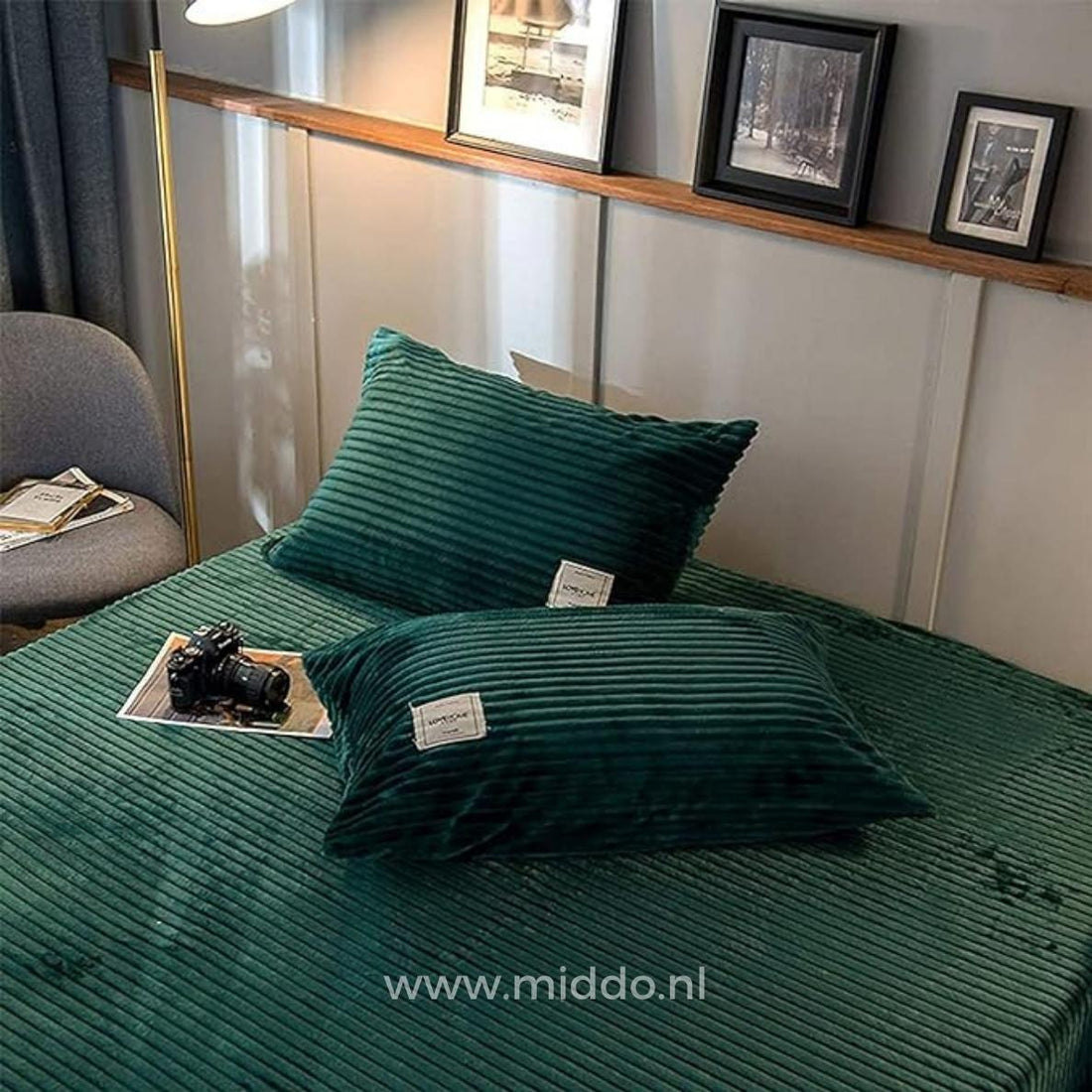 Duvelux Dekbedovertrekset, luxe dik en warm materiaal, dubbelzijdige fleece