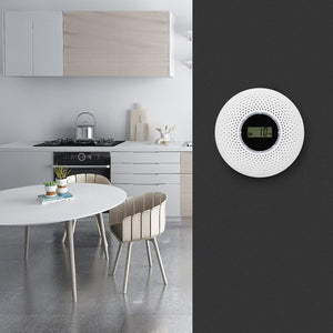 SafeSense Duo Rook- en Koolmonoxidemelder met Lange Levensduur Batterij