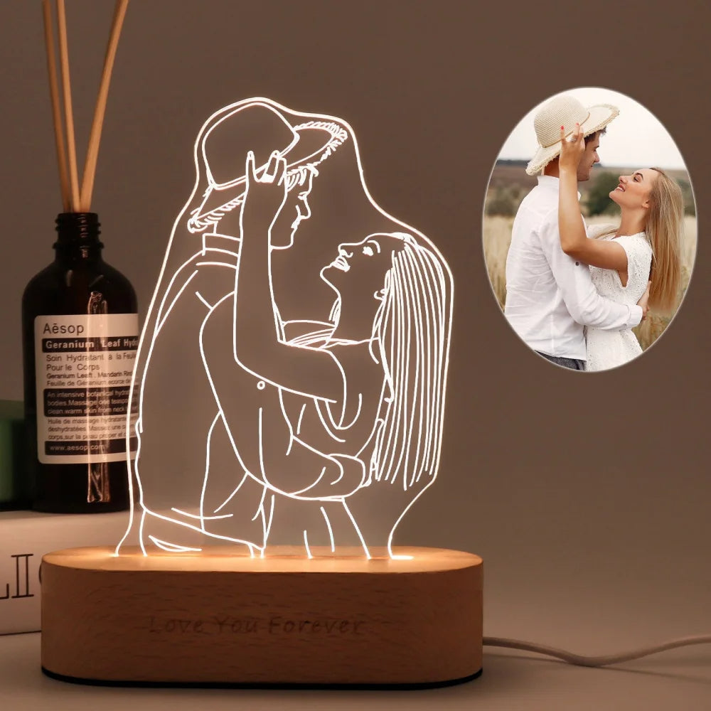LumiHeart | Gepersonaliseerde LED Verlichting – Perfect voor Moederdag, Vaderdag, Stellen & Je Liefde
