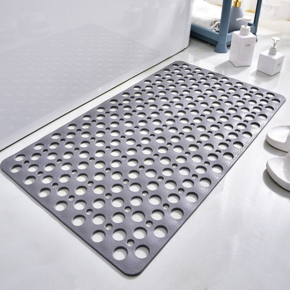 Luxe antislip douchemat - hygiënische, schimmelbestendige badmat met sterke zuignappen en snel afvoersysteem