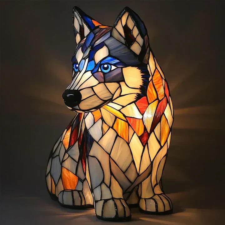 LumiPaw Handgemaakte Lichtgevende Hondenlamp – Sfeerverlichting en Cadeau