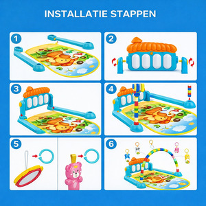 PlayTot Baby Activiteitenkleed met Speelboog