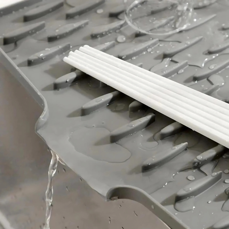 SiloMat 1+1 GRATIS: Multifunctionele Silicone Droog- En Hittebestendige Mat