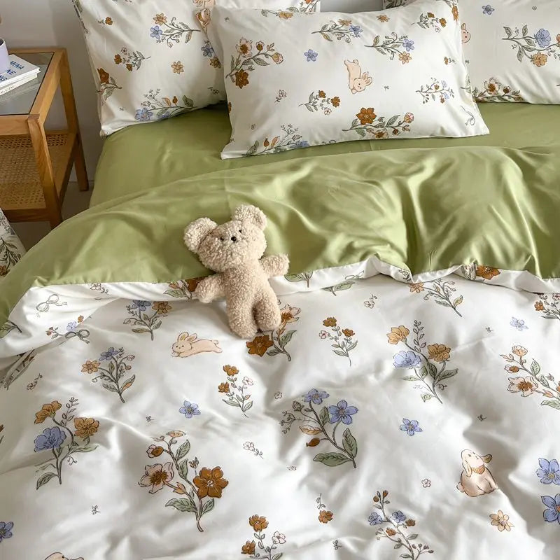 BlossomDream - Zacht Bloemen Beddengoed
