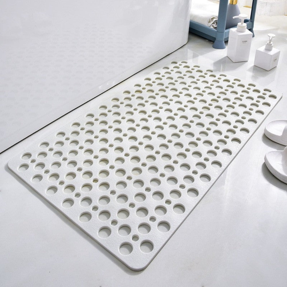Luxe antislip douchemat - hygiënische, schimmelbestendige badmat met sterke zuignappen en snel afvoersysteem