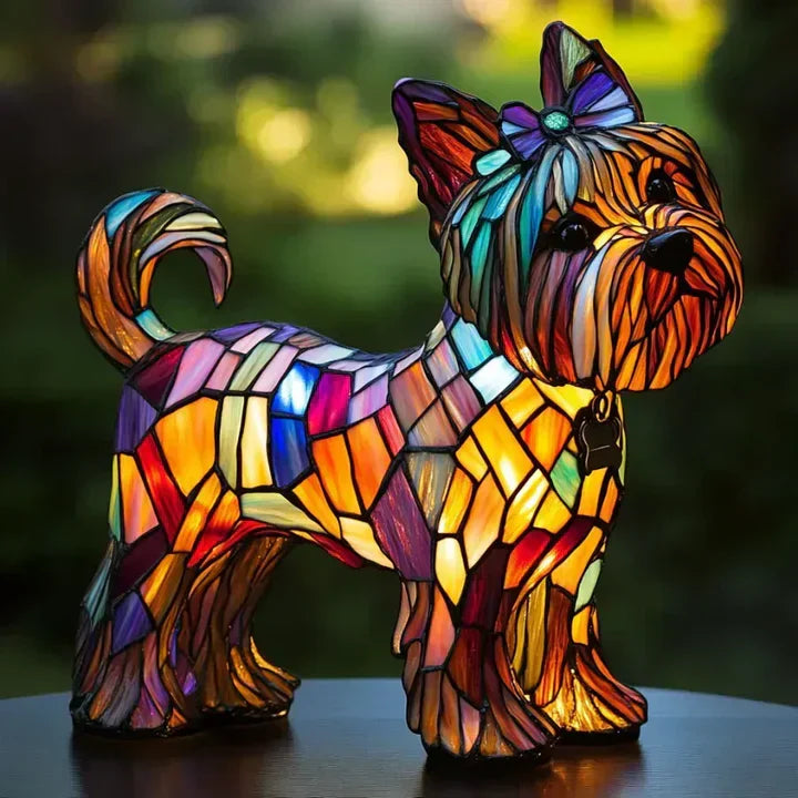 LumiPaw Handgemaakte Lichtgevende Hondenlamp – Sfeerverlichting en Cadeau