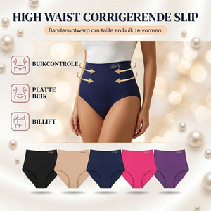 Janet Corrigerende Slip met Hoge Taille en Buikcontrole | 1 + 1 GRATIS!