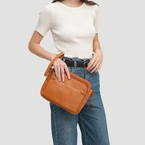 Valerie - Leren crossbody schoudertas