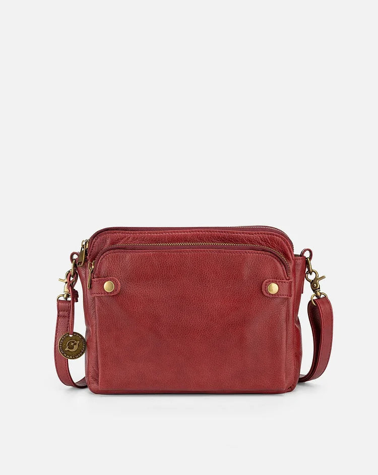 Valerie - Leren crossbody schoudertas