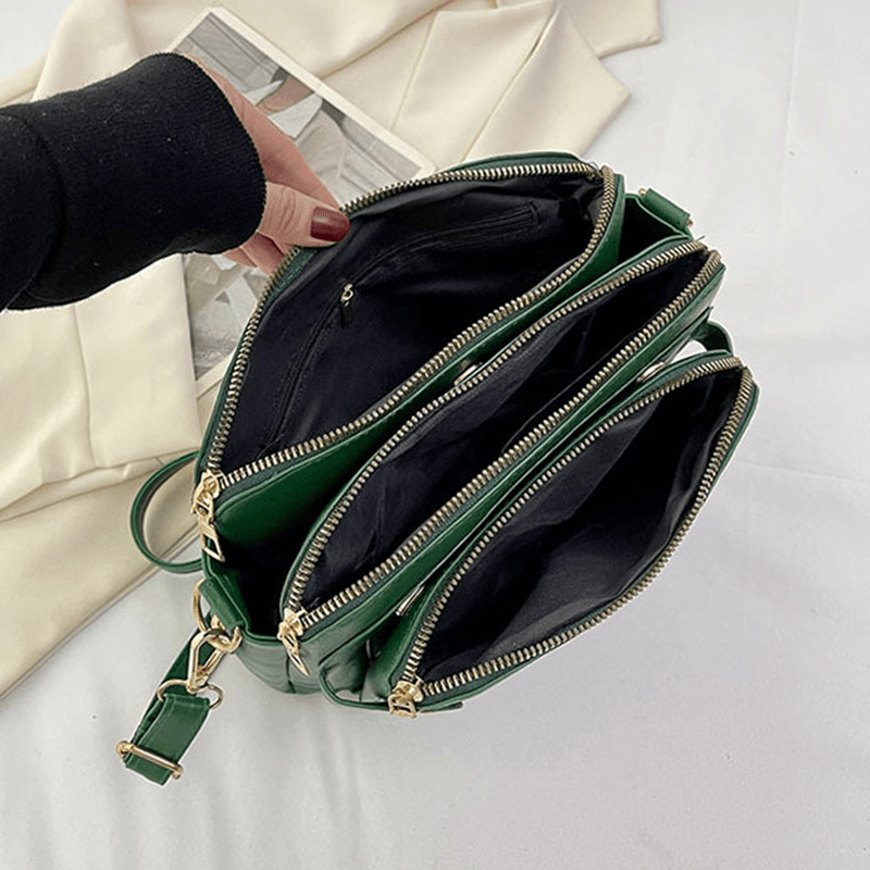 Valerie - Leren crossbody schoudertas