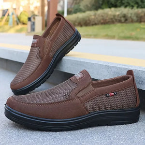 BreezStep – Ademend & Lichtgewicht Heren Schoeisel – Comfortabele Slip-On Schoenen voor Dagelijks Gebruik