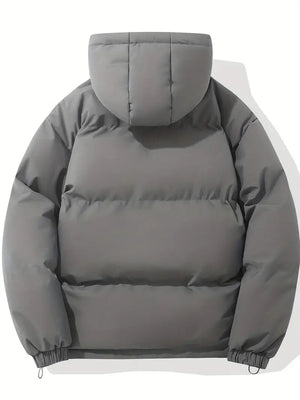 Dames Gevoerde Winterjas met Capuchon – Waterafstotend, Casual voor Koud Weer