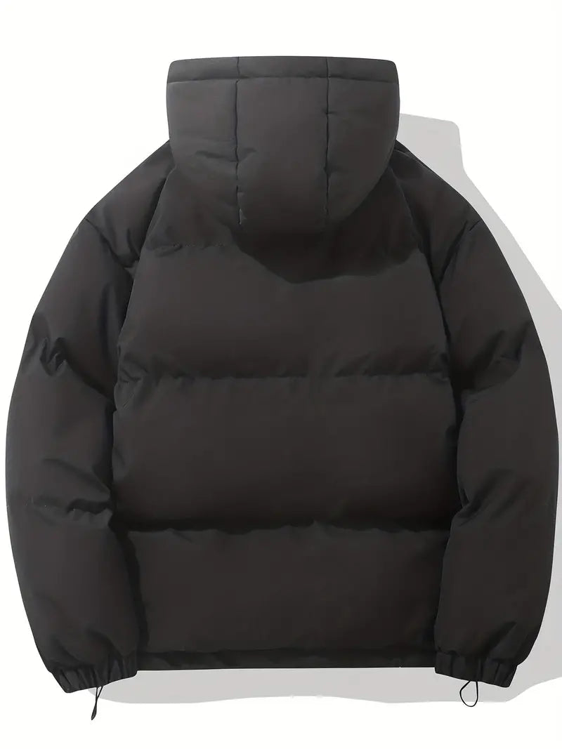 Dames Gevoerde Winterjas met Capuchon – Waterafstotend, Casual voor Koud Weer