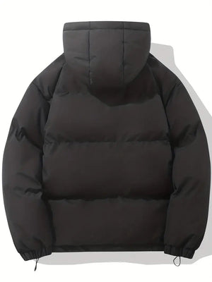 Dames Gevoerde Winterjas met Capuchon – Waterafstotend, Casual voor Koud Weer