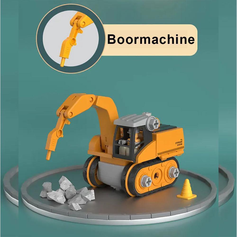 Graafmachine Avontuur | Educatief bouwspeelgoed voor jonge ingenieurs