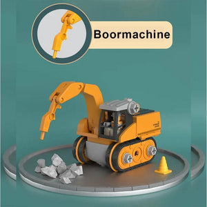Graafmachine Avontuur | Educatief bouwspeelgoed voor jonge ingenieurs