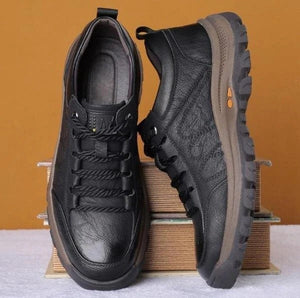 Ennio Drenchguard Waterdichte Leren Wandelschoenen
