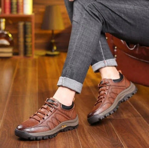Ennio Drenchguard Waterdichte Leren Wandelschoenen