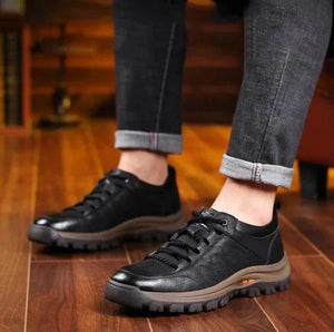 Ennio Drenchguard Waterdichte Leren Wandelschoenen