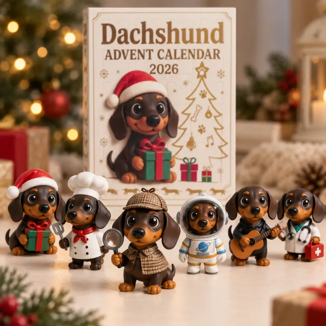 Dachvent Teckel Adventskalender