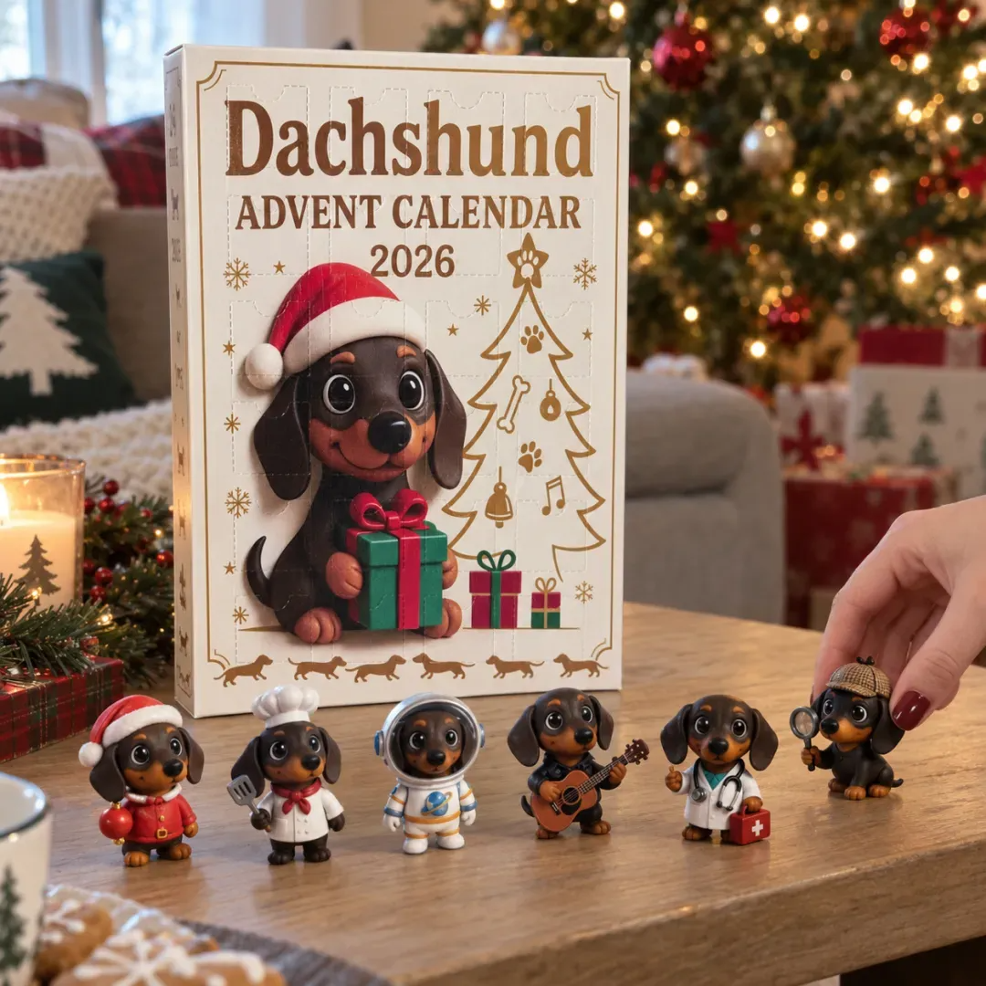 Dachvent Teckel Adventskalender