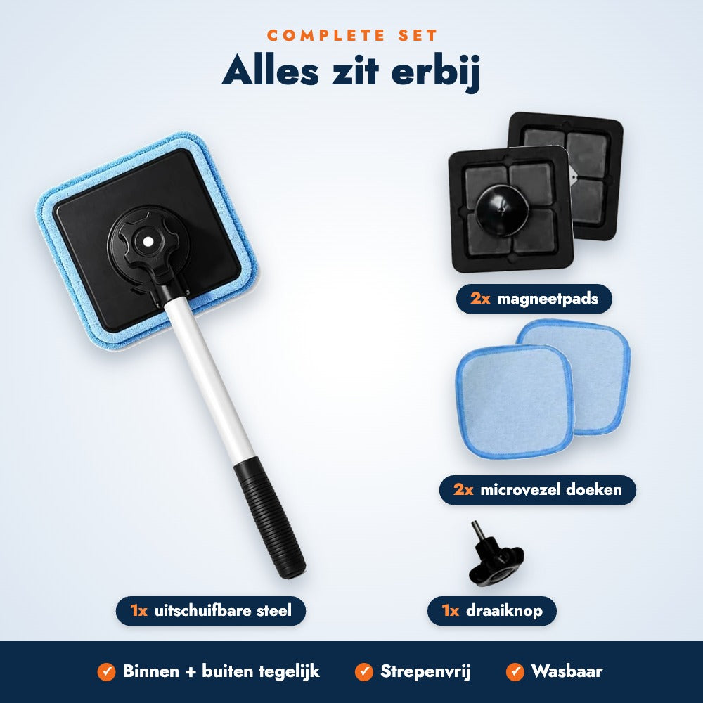 Magwip Magnetische Autoreiniger voor Autoruiten