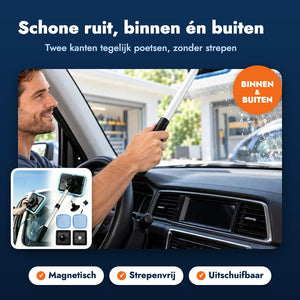 Magwip Magnetische Autoreiniger voor Autoruiten