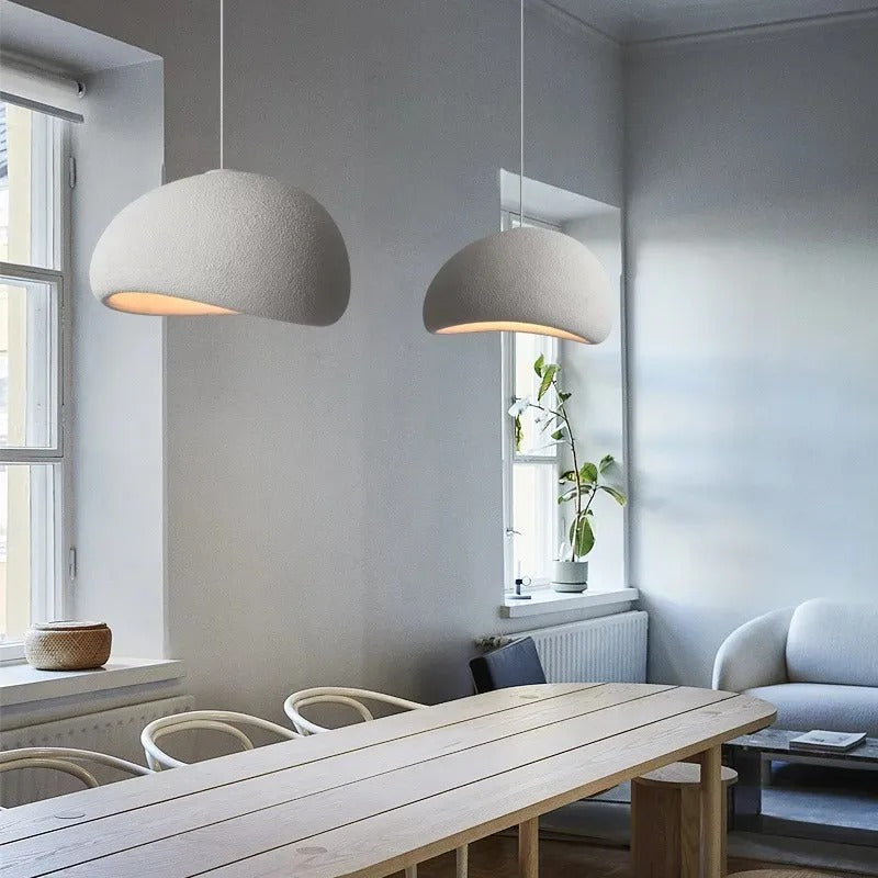 Hanglamp - Minimalistisch Design - Dimbaar - Metaal/Glas - Antraciet/Wit