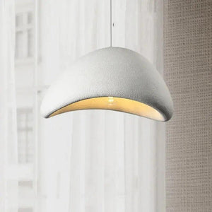 Moderne Wabi Hanglamp – Stijlvolle Hars Kroonluchter