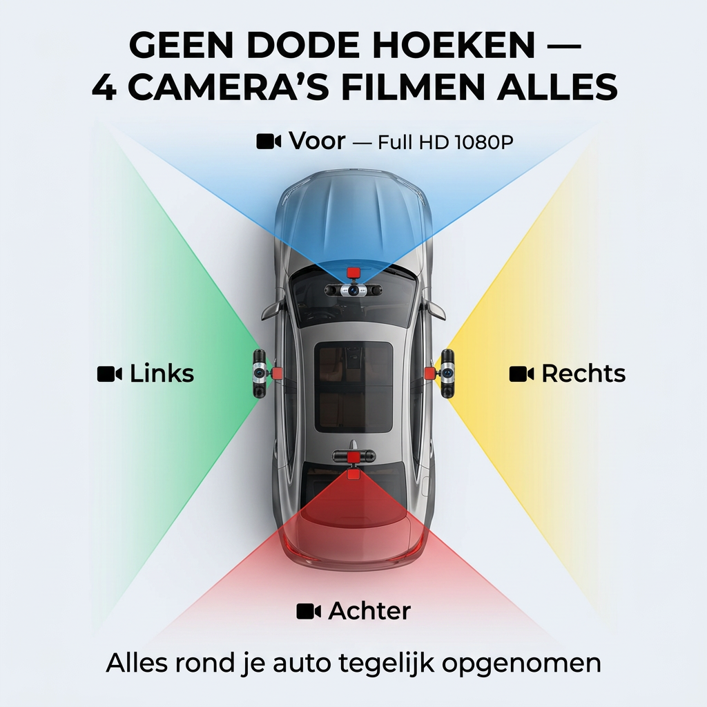 DashPro | De dashcam die álles rond je auto vastlegt
