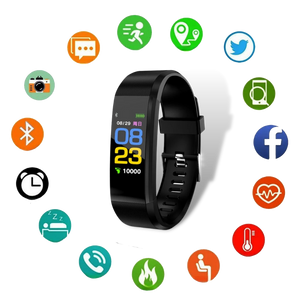 VitalBand | Senioren Smartwatch met Gezondheidsmonitor en Groot LED-Scherm voor Ouderen