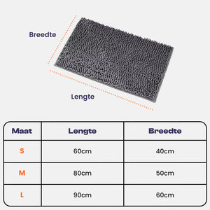 Clean Paw Mat - Honden Deur Schoonloop Mat