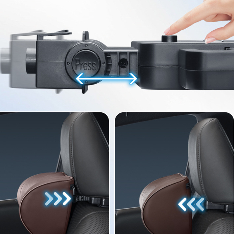 Verstelbaar U-vormig Ergonomisch Hoofdsteunkussen voor in de Auto
