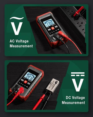 Digivolt Digitale Multimeter 600 V AC/DC, Automatische Meting, Hoge Precisie en Brandbeveiliging